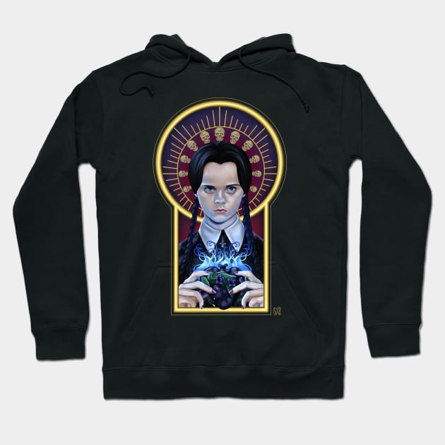 Peculiar Icons - Weds immaculate heart of darkness Hoodie by VixPeculiar